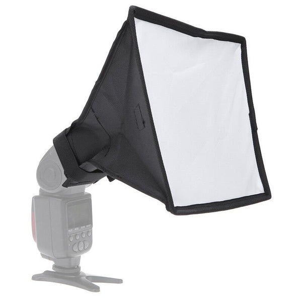 20 30Cm 7.9 11.8In Portable Photography Flash Diffuser Mini Softbox Kit For Dslr Speedlite Flash Diffusers