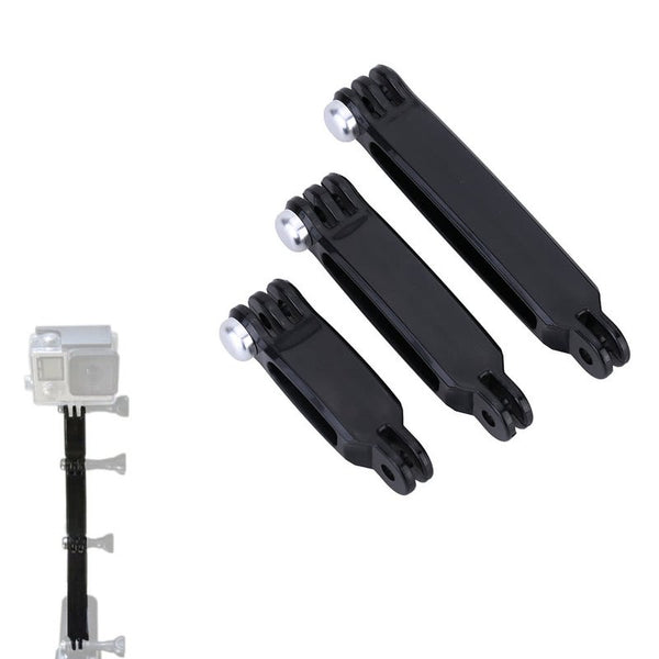 3Pcs Handheld Grip Extended Mount Arms Adapter For Gopro 4 2 1 Sport Camera Accessory Straps & Hand Grips