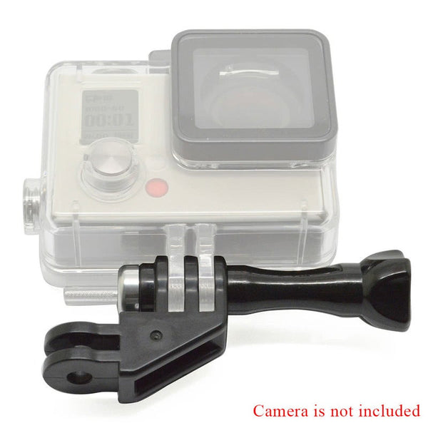 90 Degree Direction Adapter Elbow Mount With Thumb Screw For Gopro Hero 4 3 2 1 Sj4000 5000Black Other Camera & Photo Accs