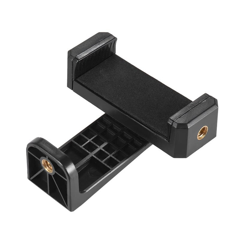 Adjuatable Smartphone Clip Holder Clamp Bracket Plastic With 1 4 Black Mounts & Holders