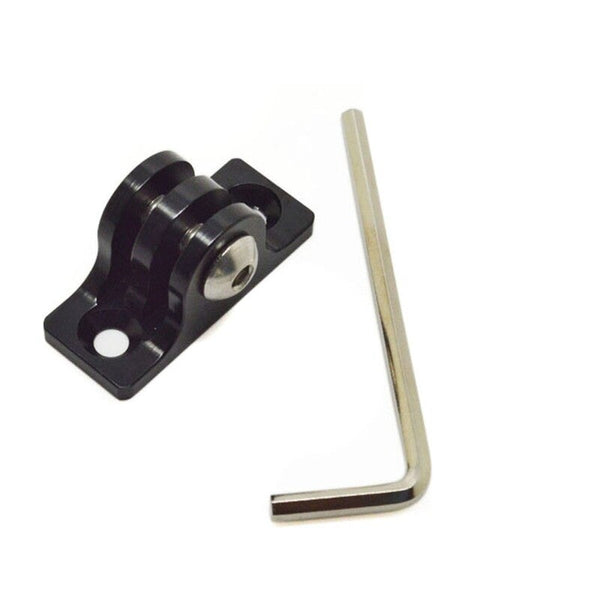 Cnc Aluminium Flat Bottom Adapter Mount Screw Tool For Gopro Hero 1 2 3 4 Other Cameras Accessories