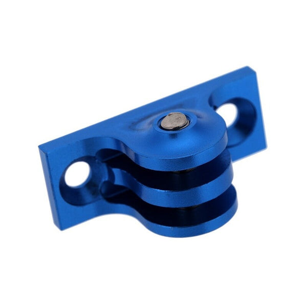 Cnc Aluminium Flat Bottom Adapter Mount Screw Tool For Gopro Hero 1 2 3 4 Blau Other Cameras Accessories