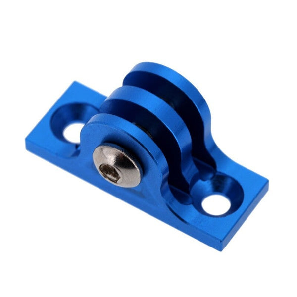 Cnc Aluminium Flat Bottom Adapter Mount Screw Tool For Gopro Hero 1 2 3 4 Blau Other Cameras Accessories