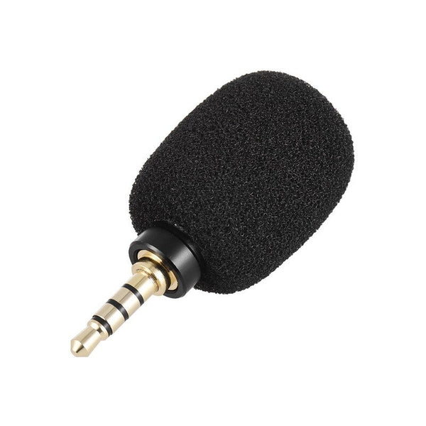 Ey 630A Cellphone Smartphone Portable Mini Omni Directional Mic Microphone Black Mini Plug In Microphones