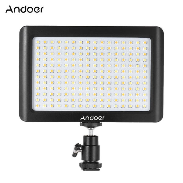 Mini Dimmable Studio Video Photography Led Light Panel Lamp 3200K 6000K 192Pcs Beads For Canon Nikon Dslr Camera Dv Camcorder Black Light Bulbs & Tube