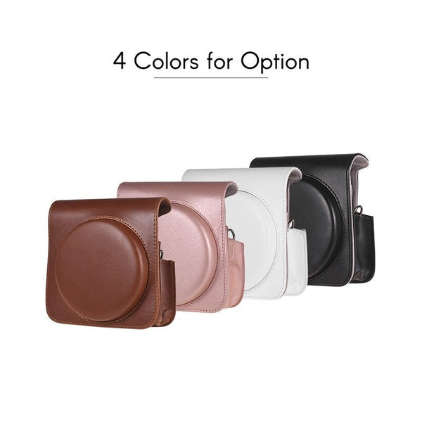 Camera Cases Bags & Covers Protective Case Pu Leather Bag With Adjustable Strap For Fujifilm Instax Square Sq6 Instant Film Camera