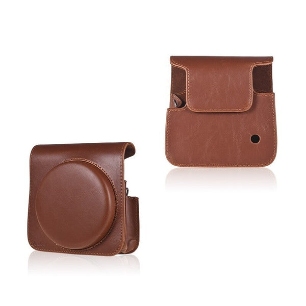 Camera Cases Bags & Covers Protective Case Pu Leather Bag With Adjustable Strap For Fujifilm Instax Square Sq6 Instant Film Camera