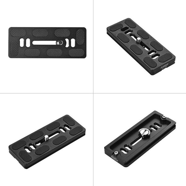 Pu 100 100Mm Quick Release Qr Plate Fit Arca Swiss For Tripod Head 2 Tripod Heads