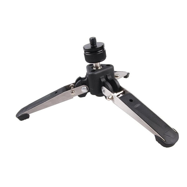 Universal Three Foot Support Stand Monopod Base For Tripod Head Dslr Cameras 3 8 Tripods & Monopods