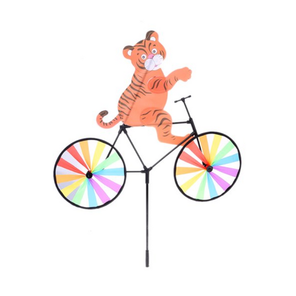 Animal Bicycle Windmill Wheel Spinner Garden Decorations Windmills & Wind Spinners