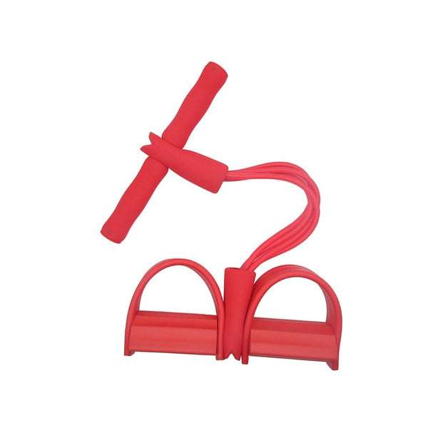 4 Resistance Bands Fitness Elastic Pull Ropes Exerciser Gym Sports Resistance Trainers