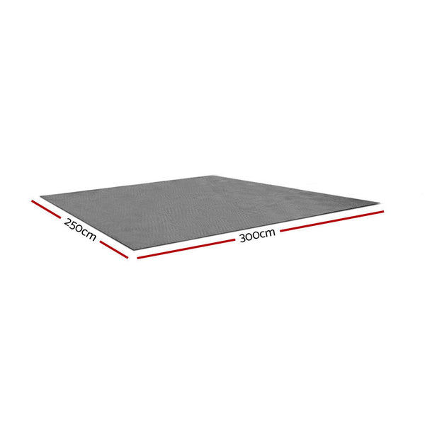 Weisshorn 3 X 2.5M Annex Floor Mat Grey Annexe Mats