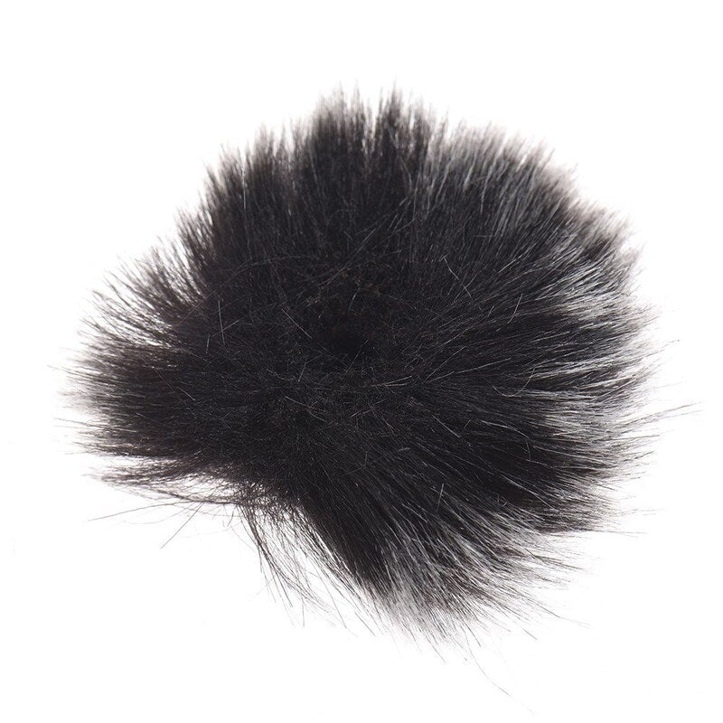 Mini Sized Lapel Headset Microphone Windscreen Lavalier Furry Muff/Micromuff Mini Plug In Microphones