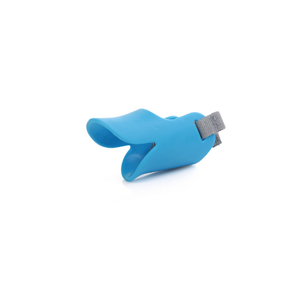 Anti Bite Duck Mouth Shape Dog Covers Called Muzzle Masks Blue Muzzles