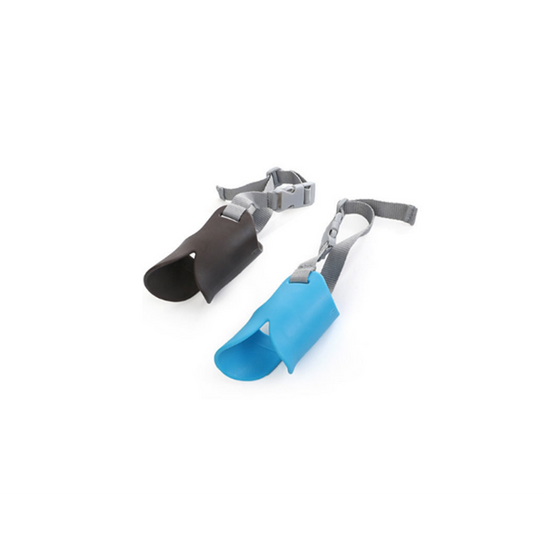 Anti Bite Duck Mouth Shape Dog Covers Called Muzzle Masks Blue Muzzles