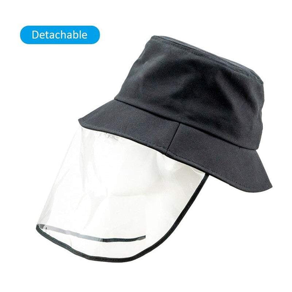 Headwear Anti Droplets Full Face Mask Protective Cap Detachable Design Reusable Outdoor Protector For Men Women Hats