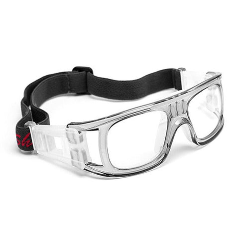 Anti Fog Basketball Protective Glasses Sports Safety Goggles Grey