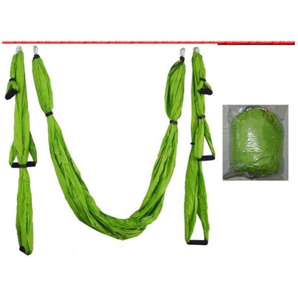 Anti Gravity Aerial Yoga Hammock Hanging Belt Swing Trapeze Home Gym Fitness Exercises Yoga Props