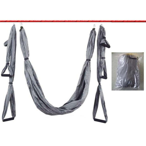 Yoga Props Anti Gravity Aerial Yoga Hammock Hanging Belt Swing Trapeze Home Gym Fitness Exercises