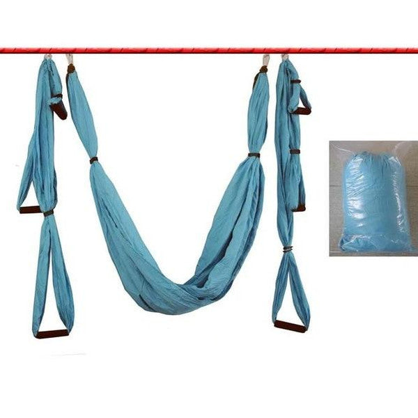 Anti Gravity Aerial Yoga Hammock Hanging Belt Swing Trapeze Home Gym Fitness Exercises Yoga Props
