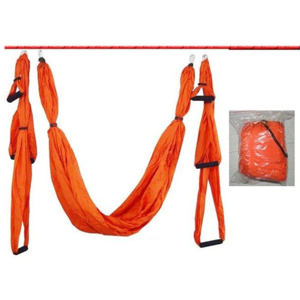 Yoga Props Anti Gravity Aerial Yoga Hammock Hanging Belt Swing Trapeze Home Gym Fitness Exercises
