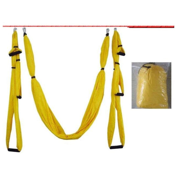 Anti Gravity Aerial Yoga Hammock Hanging Belt Swing Trapeze Home Gym Fitness Exercises Yoga Props