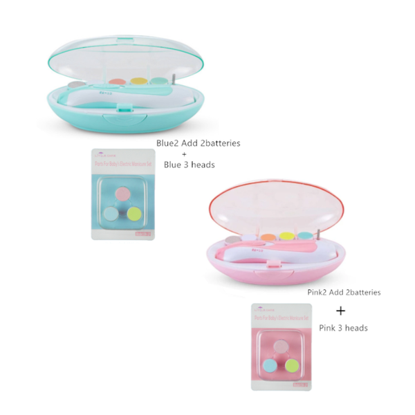 Anti Scratch Multifunctional Baby Electric Nail Polisher