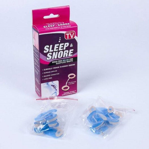 Anti Snoring Aid Sleep Device Snore Nose Vents Stopper Sleeping Nose Clips