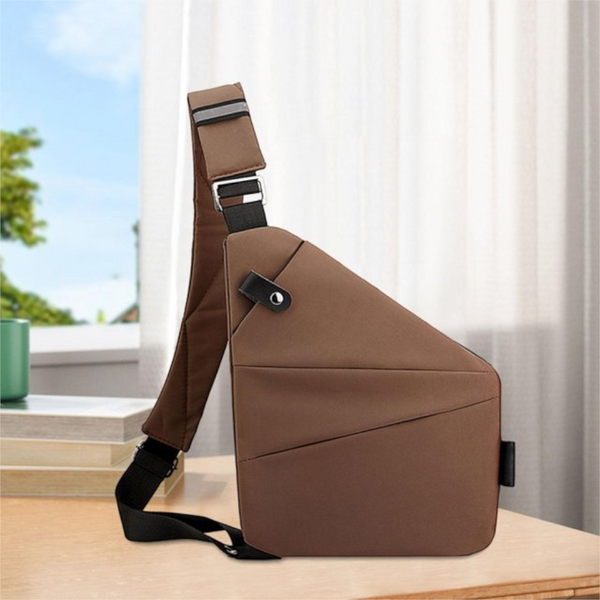 Anti Theft Ultra Thin Shoulder Bag Compatible With Perfect Coffee Women's Bags & Handbags
