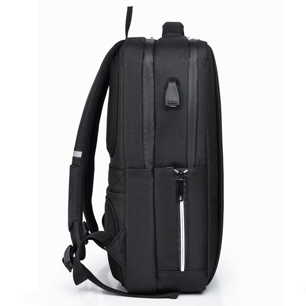 14.7In Waterproof Backpack Laptop Bag Anti Theft Usb Charging Hole Password Lock Laptop Cases & Bags