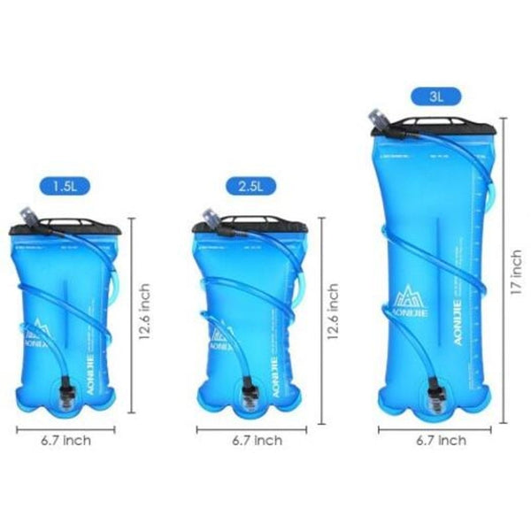 Sd16 Outdoor Water Bag For Bicycling And Hiking Blue 2L Hydration Packs