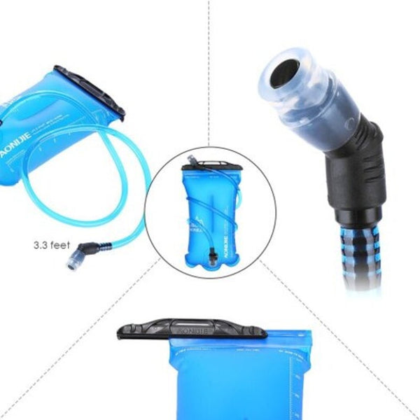 Sd16 Outdoor Water Bag For Bicycling And Hiking Blue 2L Hydration Packs