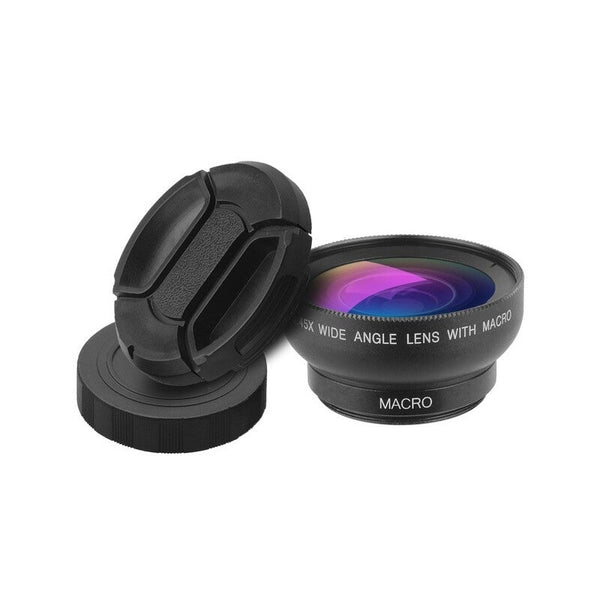 Phone Lens Kit 0.45X Super Wide Angle & 12.5X Macro Lenses