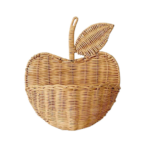 Woven Apple Basket Cute Storage Storage Bins & Baskets