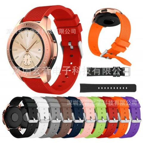 Applicable To Galaxy Watch 42Mm Silicone Strap Original Official With Wristband White