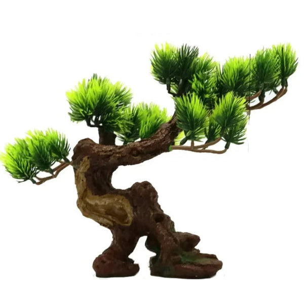 Aquarium Ornaments Simulation Plants Fish Tank Landscaping Decorations Plastic Water Flowers Trees Rocks Accessories Aquariums