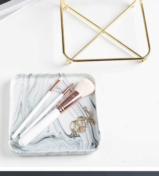 Veile Studios Cosmetic Brush Arbor Makeup Tray Jewellery Holder Home Bathroom Storage Jewellery Holders & Organisers