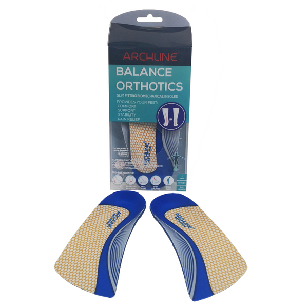 Insoles & Shoe Inserts Archline 3/4 Slim Orthotics Plantar Fasciitis Insoles Balance Support Relief
