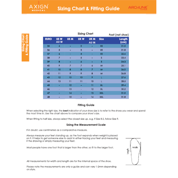 Archline Insoles Orthotics Full Length Support Diabetics Plantar Fasciitis Insoles & Shoe Inserts