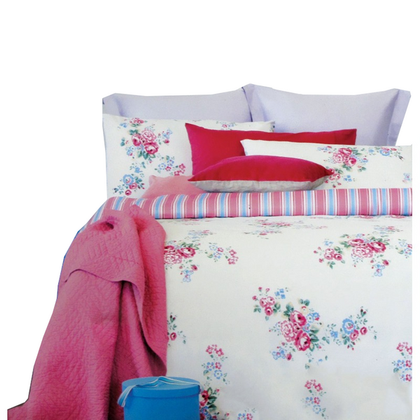 Ardor Rose Pink Quilt Cover Set King Quilt Covers