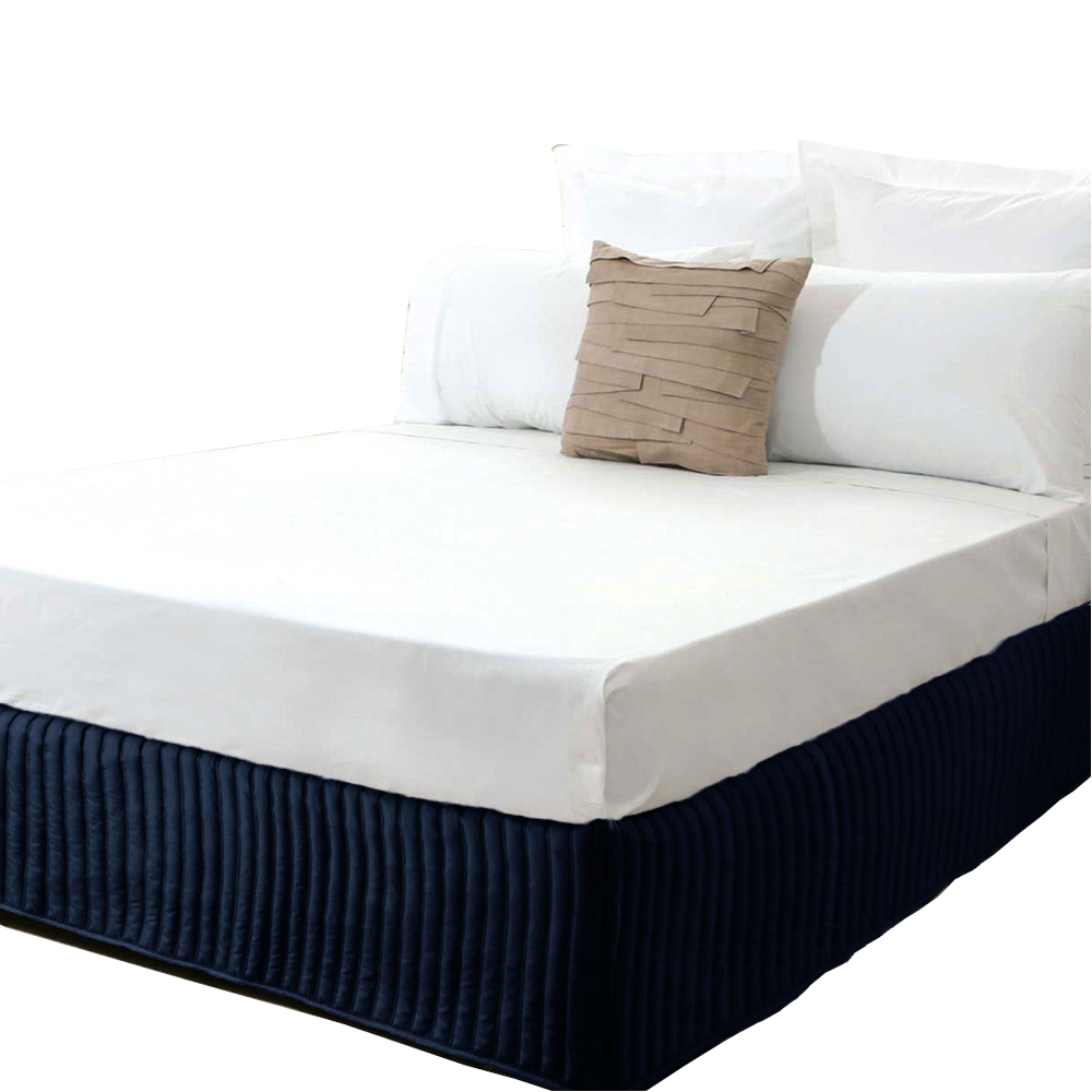 Ardor Quilted Valance Navy Double Other Bedding