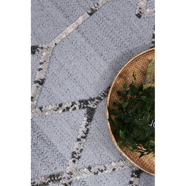 Rug Home Decor Ares 04 Grey Anthrasite 80X300 Rugs