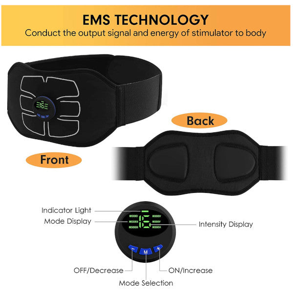 Arm Abdominal Stickers Fitness Instrument Electric Wireless Muscle Stimulator