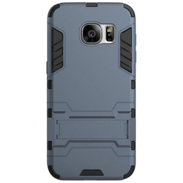 Armor All Inclusive Bracket Three One Matte Drop Proof Protective Shell Mobile Phone Case For Samsung Galaxy S7 Edge Red Wine Cases Covers & Skins