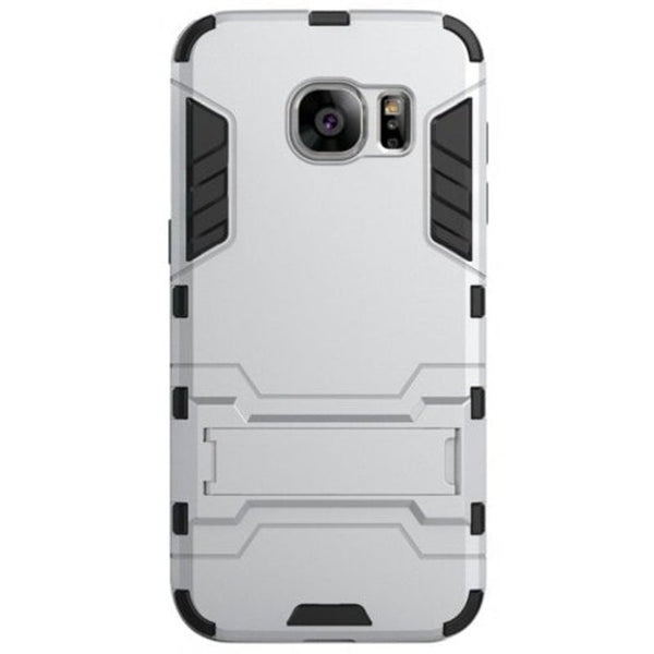 Armor All Inclusive Bracket Three One Matte Drop Proof Protective Shell Mobile Phone Case For Samsung Galaxy S7 Edge Red Wine Cases Covers & Skins