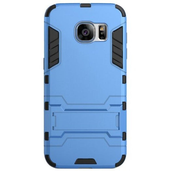 Armor All Inclusive Bracket Three One Matte Drop Proof Protective Shell Mobile Phone Case For Samsung Galaxy S7 Edge Red Wine Cases Covers & Skins