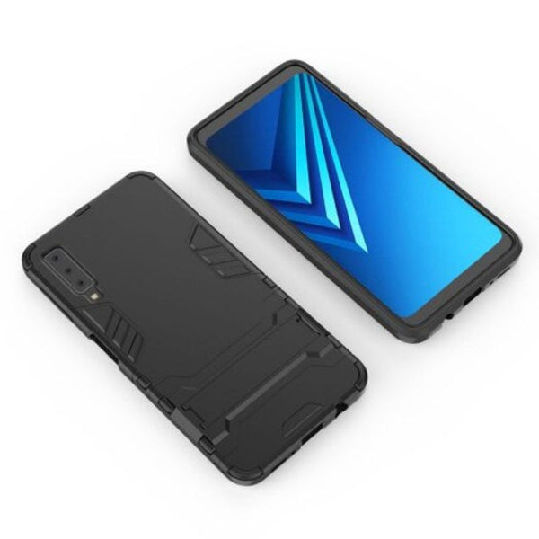 Armor Case For Samsung Galaxy A7 2018 / A750 Shockproof Protection Cover Black Cases Covers & Skins