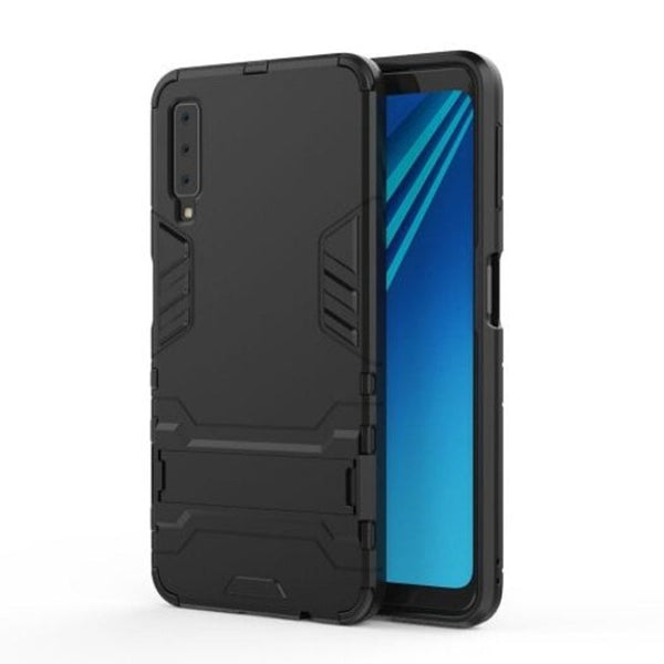 Armor Case For Samsung Galaxy A7 2018 / A750 Shockproof Protection Cover Black