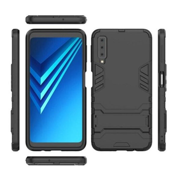 Armor Case For Samsung Galaxy A7 2018 / A750 Shockproof Protection Cover Black Cases Covers & Skins