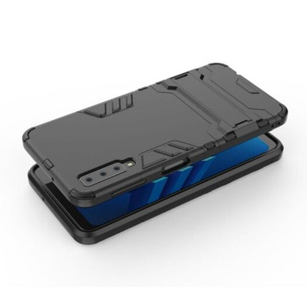Armor Case For Samsung Galaxy A7 2018 / A750 Shockproof Protection Cover Black Cases Covers & Skins